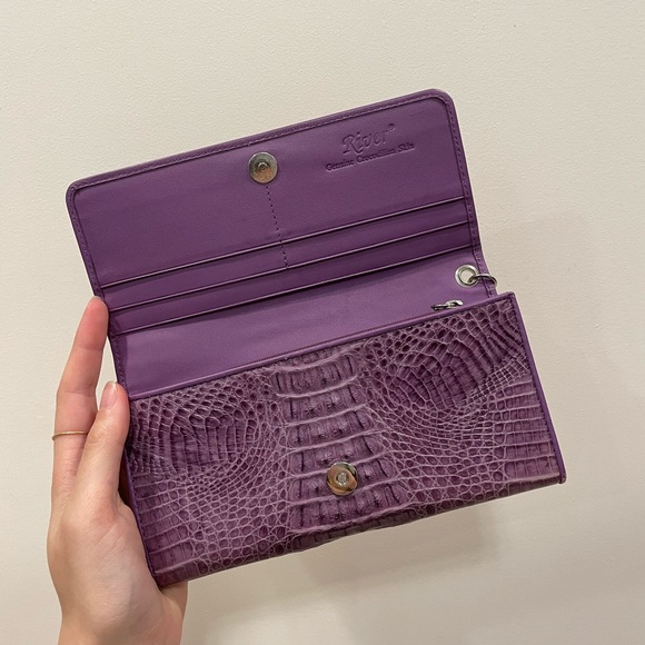 River Crocodilian wallet - Picture 3 of 6